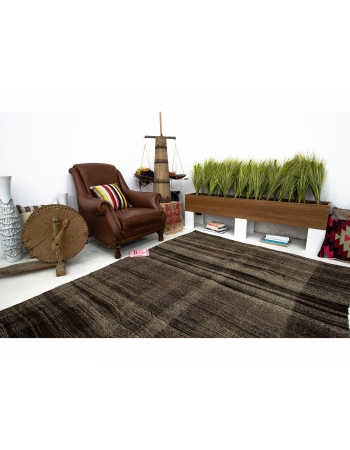 Modern Vintage Turkish Kilim Rug