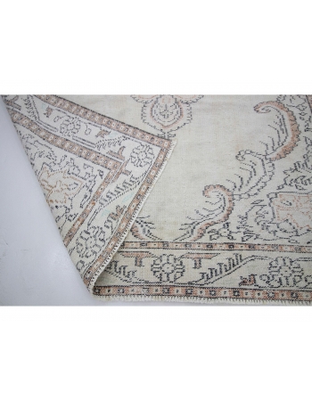 Washed out Vintage Turkish Carpet - 6`0" x 9`10"