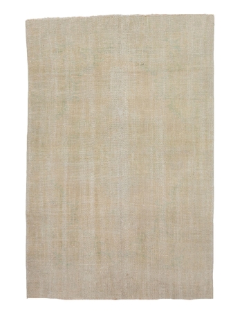 Washed Out Modern Vintage Rug - 5`8" x 8`6"