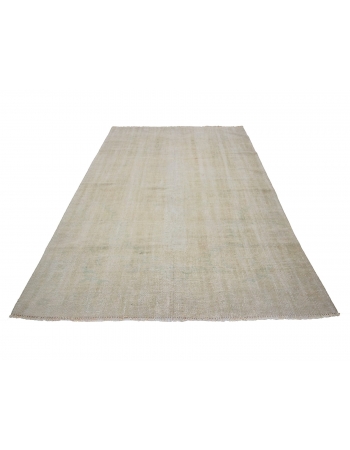 Washed Out Modern Vintage Rug - 5`8" x 8`6"