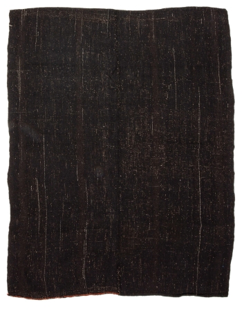 Modern Vintage Goat Hair Kilim Rug - 6`9" x 8`6"