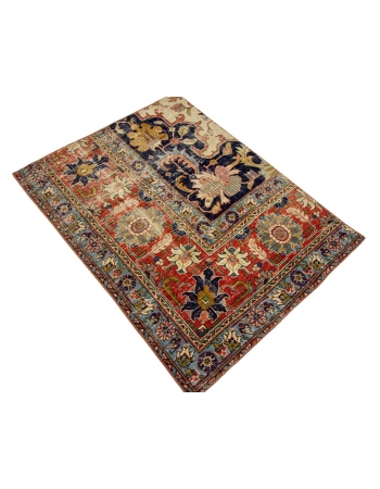 Vintage Small Rug / Door mat - 2`11" x 3`9"