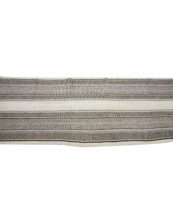 Vintage Modern Turkish Kilim Runner - 2`7" x 12`4"