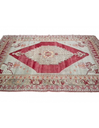 1960's Vintage Turkish Rug - 5`1" x 9`0"