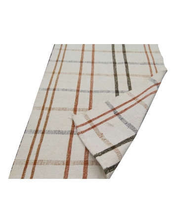 Vintage Modern Turkish Kilim Runner - 2`4" x 7`7"