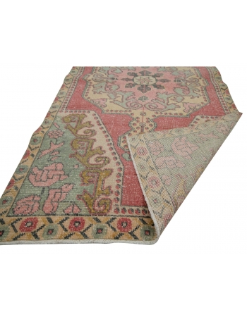 Decorative Turkish Area Rug - 4`2" x 7`3"