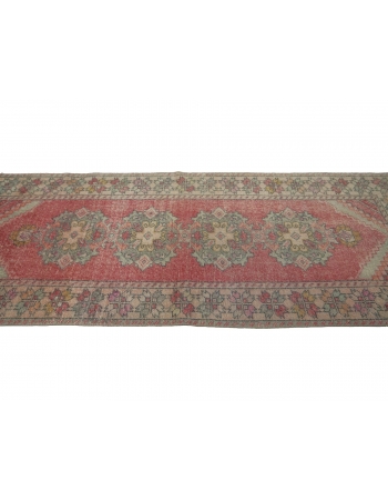 Vintage Decorative Konya Runner Rug - 3`3" x 9`2"