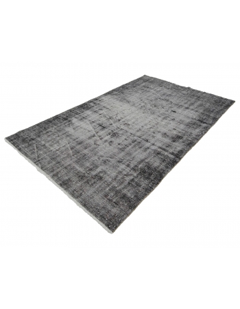 Gray Vintage Turkish Rug - 5`1" x 8`3"