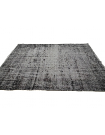 Gray Vintage Turkish Rug - 5`1" x 8`3"