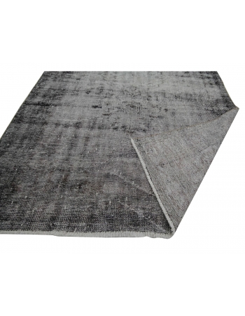 Gray Vintage Turkish Rug - 5`1" x 8`3"