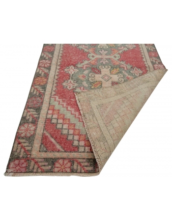 Vintage Decorative Turkish Konya Runner - 2`10" x 8`6"