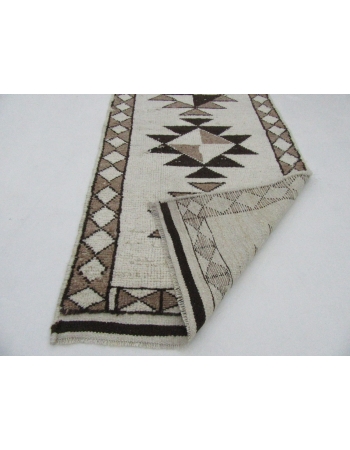 Vintage Unique Decorative Herki Runner  - 3`1" x 14`5"