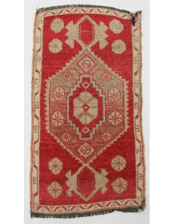 Decorative Mini Turkish Rug - 1`8" x 3`3"