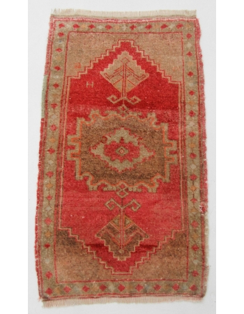 Mini Vintage Rug & Door Mat - 1`10" x 3`2"