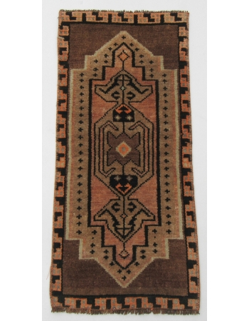 Vintage Mini Turkish Kars Rug - 1`4" x 2`11"