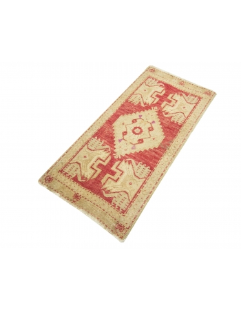 Washed Out Mini Turkish Rug - 1`7" x 3`3"