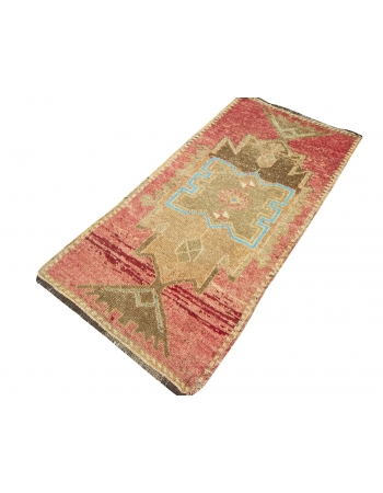 Mini Washed Out Turkish Rug - 1`8" x 3`5"