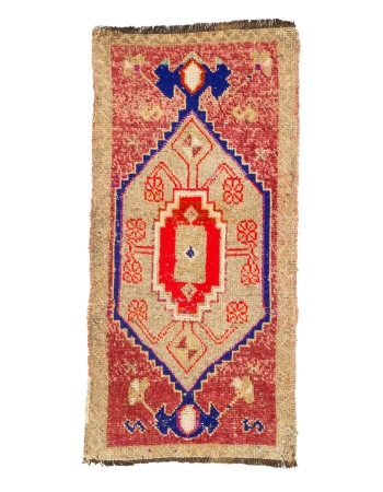 Mini Washed Out Turkish Rug - 1`7" x 3`4"