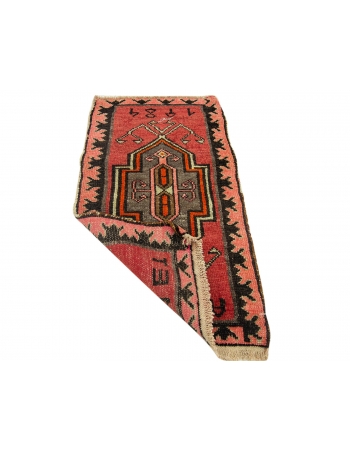 Mini Decorative Turkish Rug - 1`9" x 3`1"