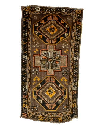 Decorative Mini Vintage Turkish Rug - 1`9" x 3`4"