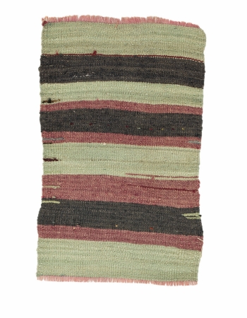Striped Vintage Mini Kilim Rug - 1`7" x 2`7"
