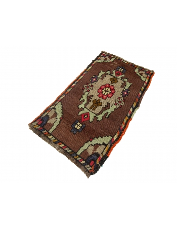 Vintage Mini Turkish Rug - 1`8" x 2`11"