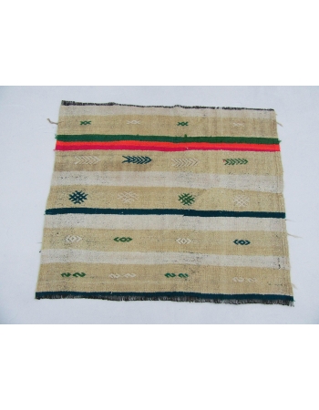 Vintage Mini Turkish Kilim Rug - 2`9" x 3`3"