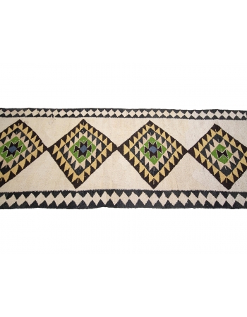 Vintage Decorative Unique Kilim Runner - 3`1" x 9`0"