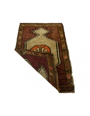 Vintage Decorative Mini Rug - 1`7" x 2`4"