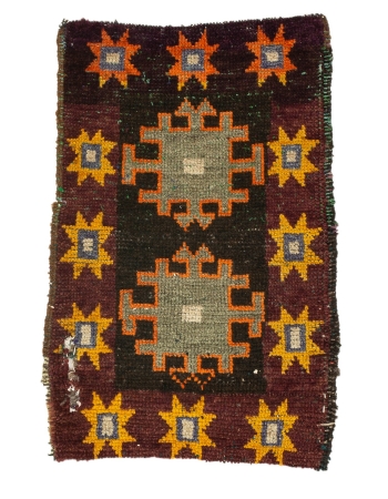 Mini Vintage Turkish Rug - 1`10" x 2`10"