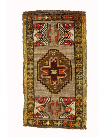 Unique Vintage Mini Kars Rug - 1`8" x 3`1"