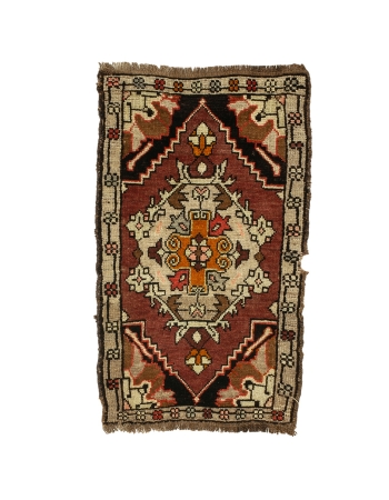 Decorative Mini Vintage Rug - 1`9" x 3`0"