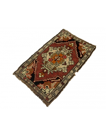 Decorative Mini Vintage Rug - 1`9" x 3`0"