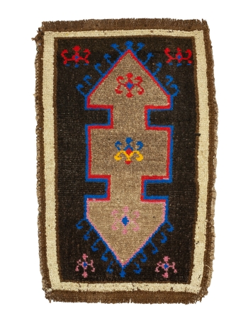 Decorative Mini Vintage Rug - 1`11" x 3`0"
