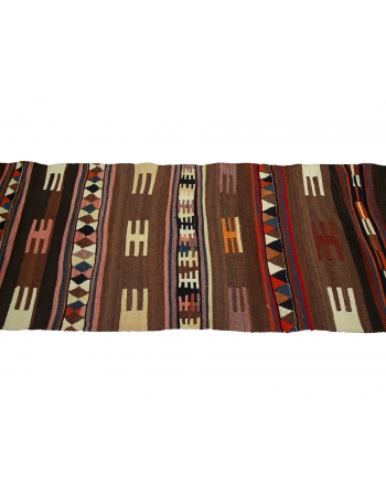 Vintage Decorative Turkish Kilim Runner - 2`9" x 14`5"