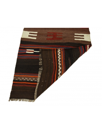 Vintage Decorative Turkish Kilim Runner - 2`9" x 14`5"