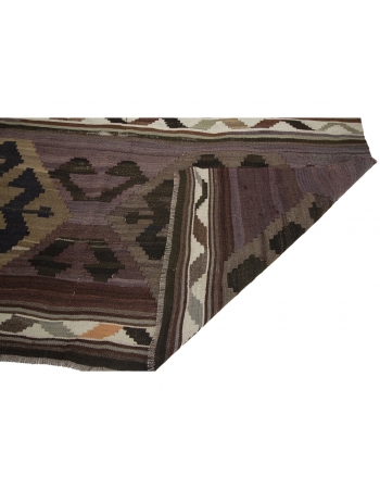 Decorative Unique Vintage Kilim Rug - 6`4" x 12`4"