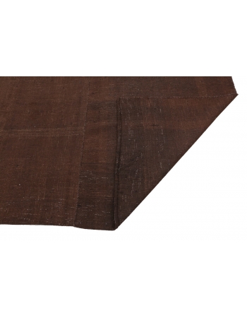 Brown Square Vintage Kilim Rug - 8`10" x 9`8"
