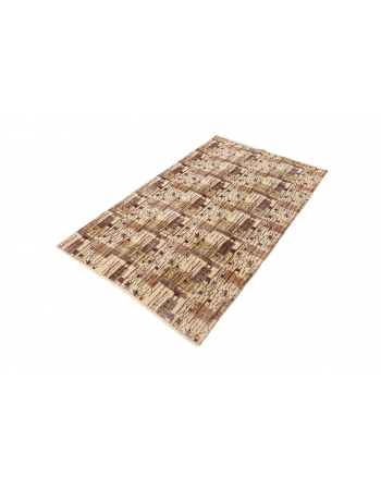 Vintage Art Deco Turkish Rug - 4`0