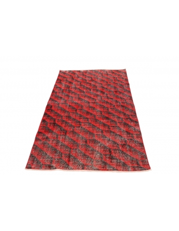 Art Deco Vintage Turkish Rug - 3`10