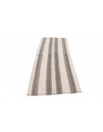 Vintage Modern Small Kilim Runner - 2`11" x 8`2"