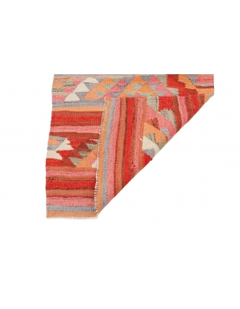 Decorative  Vintage Kilim Runner - 2`9" x 9`7"