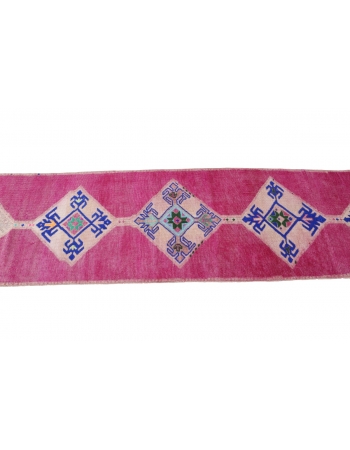 Purple Vintage Decorative Runner - 2`4" x 10`10"