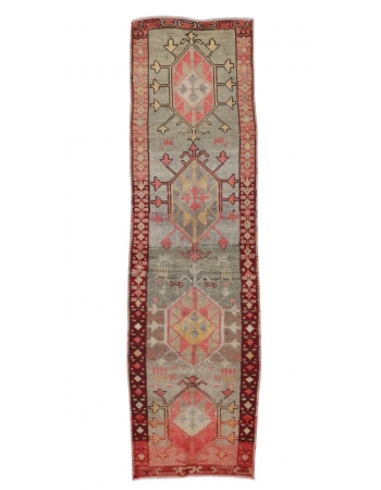 Decorative Vintage Runner  - 2`10" x 9`9"