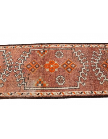 Decorative Vintage Herki Runner - 3`2" x 12`10"