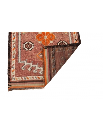 Decorative Vintage Herki Runner - 3`2" x 12`10"