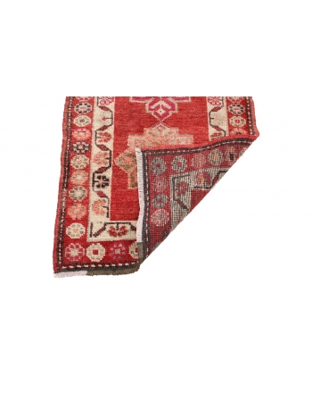 Vintage Decorative Runner Rug - 2`7" x 12`7"