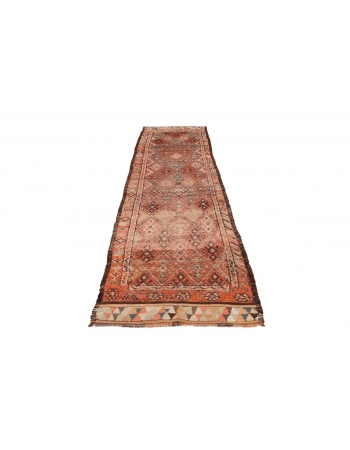 Vintage Decorative Herki Runner - 3`0" x 12`6"