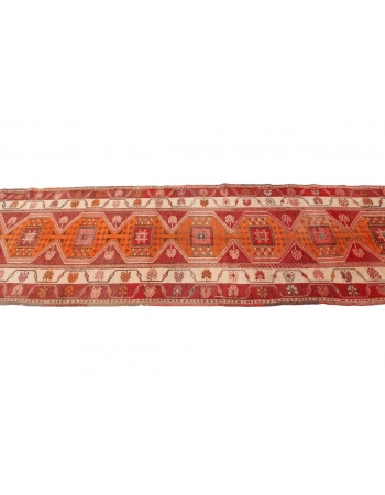 Vintage Herki Runner Rug - 2`9" x 13`2"