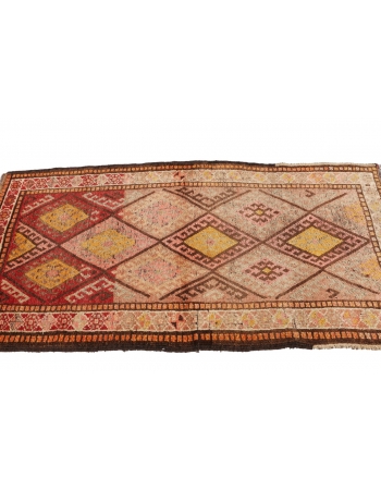 Decorative Vintage Herki Rug - 3`2" x 6`8"